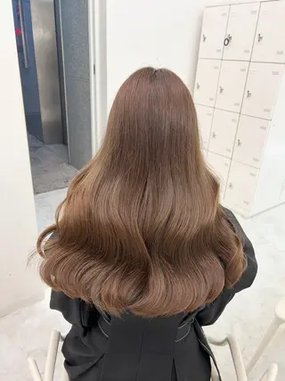 カラー 透明感ベージュ🎀 Anju/渋谷🎀のヘアスタイル
