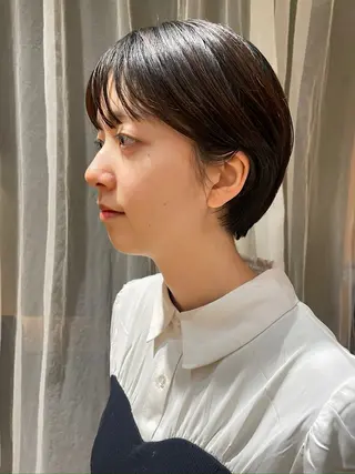 ショート ボブ/ショート 吉田竣のヘアスタイル