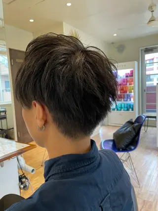 ショート 竹内 宏法のヘアスタイル