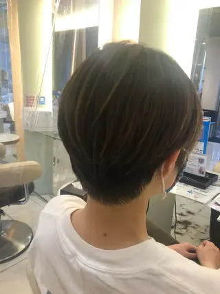 ショート カラー リリー /Men's/パーマのヘアスタイル
