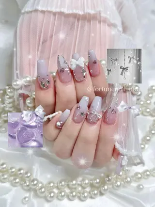 ネイル 🎀Mai 🎀⋆.✩のネイルデザイン