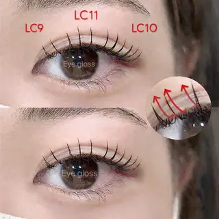 マツエク・マツパ Eye Glossのマツエク・マツパデザイン