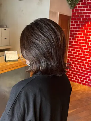 ミディアム 韓国好き🇰🇷 美容師MIKUのヘアスタイル