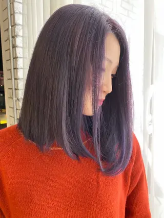 ミディアム カラー welring hair salonのヘアスタイル