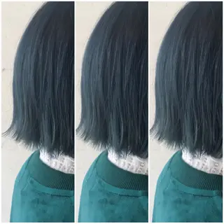 ミディアム カラー オリーブ透明感カラー 表参道/MIKUのヘアスタイル