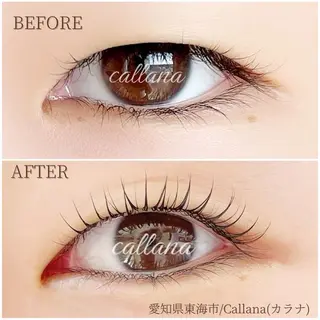 マツエク・マツパ Callana KAYOのマツエク・マツパデザイン