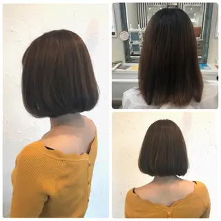 ミディアム カラー パーマ ヘアアレンジ メンズ 豊橋美容院 ソンリエのヘアスタイル