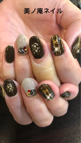 ネイル 美ノ庵ネイルサロン メトロポリタン前店のネイルデザイン