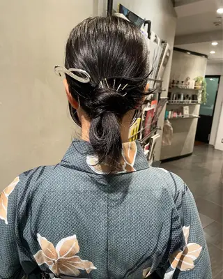 ロング ヘアアレンジ 優作 〜圧倒的信頼〜のヘアスタイル
