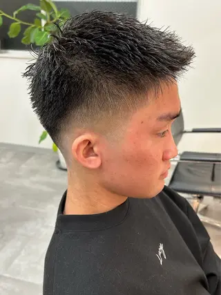 ショート メンズ 🔥フェードカット/ パーマ特化🔥/森のヘアスタイル