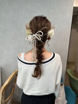 ヘアアレンジ 🎶個性派ネイル💅 /Komachi❤️のネイルデザイン