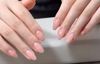 ネイル By moonネイル 🌷ワンホン/韓国風のネイルデザイン