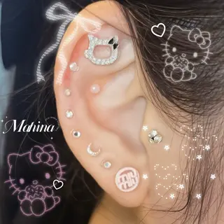 ビューティサロン mahina⋆☽·̩のマツエク・マツパデザイン