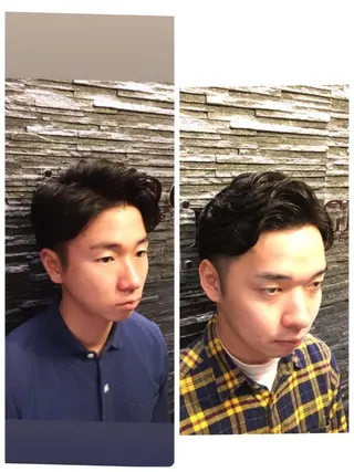 ショート 店長💈山田竜太 BARBERのヘアスタイル