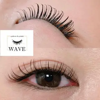 マツエク・マツパ brow&lash WAVEのマツエク・マツパデザイン