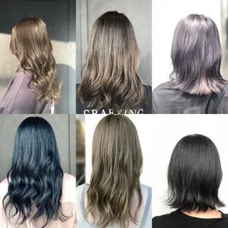 セミロング 菊池 幹のヘアスタイル