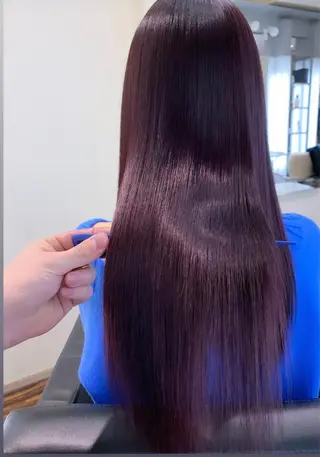 ミディアム カラー 髪質改善サロン 心斎橋ARCHEのヘアスタイル