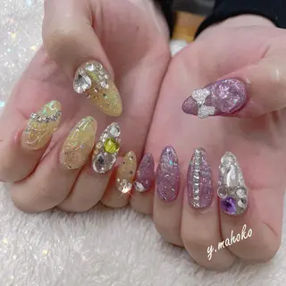ネイル パラジェル有/ 長さだし/mahoのネイルデザイン