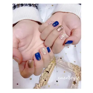 ショート ネイル 👑enen style👑のネイルデザイン