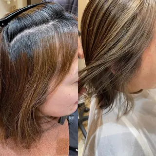 カラー 奈良市／尼ヶ辻 谷川和也のヘアスタイル