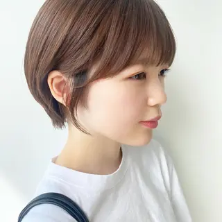 ショート 田川 弥空のヘアスタイル