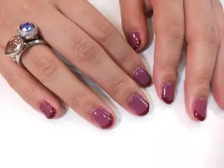 ネイル はばすみれ🎀ﾈｲﾙ 光ﾌｪｲｼｬﾙ ﾍｱのネイルデザイン