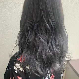 セミロング カラー ヘアアレンジ 美髪矯正/透明感カラ ー🫧YUUKI🫧のヘアスタイル