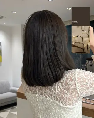 カラー 伊沢 美憂 ⌇﻿渋谷アシスタントのヘアスタイル