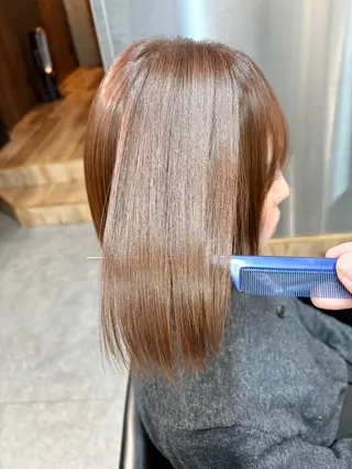 ショート カラー パーマ ショートボブ髪質改善 縮毛矯正のプロ山道潤のヘアスタイル