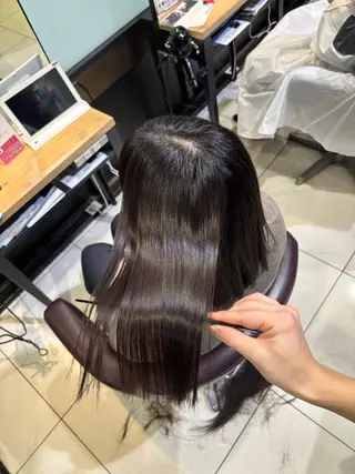ロング カラー 🩵レイヤー✖︎ 髪質改善🩵リョウヤのヘアスタイル