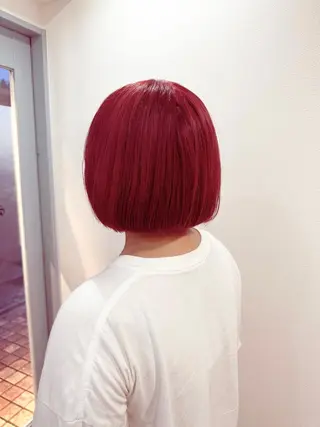 ミディアム カラー 田中 泰正のヘアスタイル