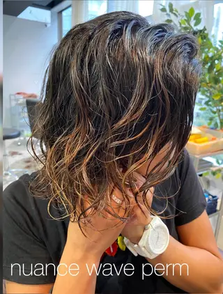 パーマ 低ダメージパーマ ケアパーマ/武田明大のヘアスタイル