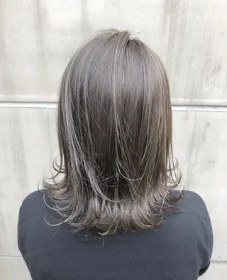 ミディアム カラー 北間 寛哉のヘアスタイル