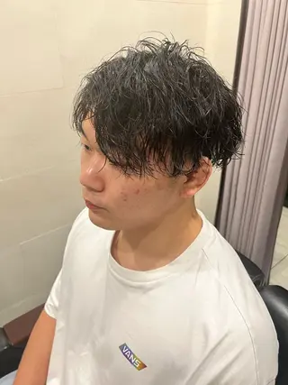 ミディアム パーマ メンズ ブライダルエステ🪽 ミレイの眉毛・アイブロウイメージ