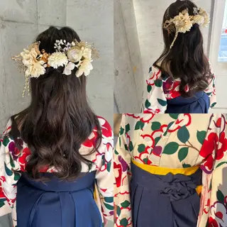 ロング ヘアアレンジ Reve  resort所属・美髪× ヘアセット✨Araiのヘアスタイル