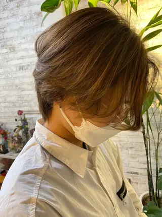 ショート メンズ 長濱 俊のヘアスタイル