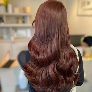 ロング カラー ブリーチなしカラー kana🐱のヘアスタイル