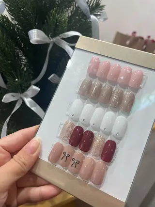 NAO🐰🎀 ちゅるん⌇パラジェルのネイルデザイン