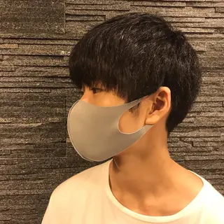 ショート プレミアムバーバー 表参道のヘアスタイル