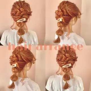 ヘアアレンジ 小澤 志穂のヘアスタイル