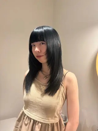 ロング FILMS 銀座店 Mikotoのヘアスタイル