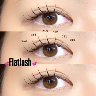 マツエク・マツパ Mell Yuuna ♡パリエク /束感のマツエク・マツパデザイン