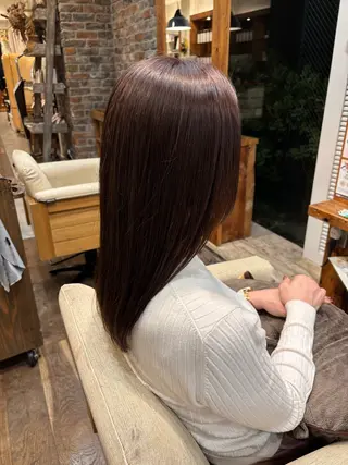 カラー sand &rose所属・逗子🫧透明感カラー しゅんやのヘアスタイル