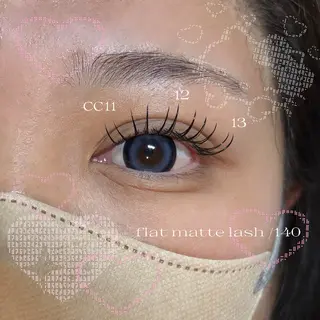 マツエク・マツパ YUI  アイリスト ᐩᕀ UNELMAのマツエク・マツパデザイン