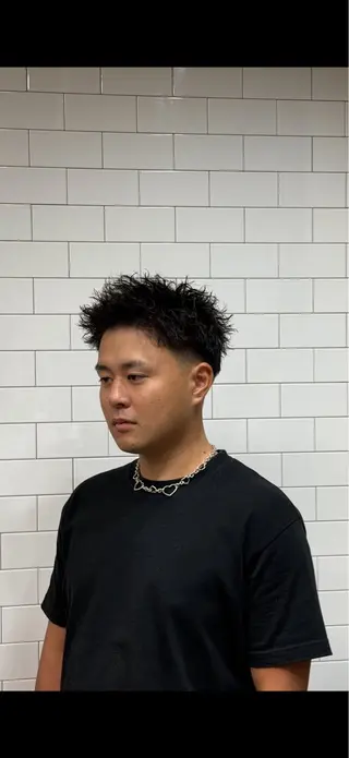 ショート パーマ メンズ パーマ・カラー特化/ メンズ美容師米田幸平のヘアスタイル