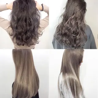 セミロング カラー 糸川 伸樹のヘアスタイル