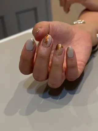 ショート カラー パーマ ヘアアレンジ メンズ キッズ ネイル マツエク・マツパ アイブロウ ar. harajukuのネイルデザイン