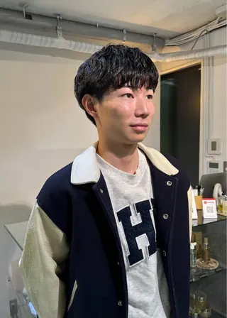 ショート パーマ メンズ Seeknext // Rukaのヘアスタイル