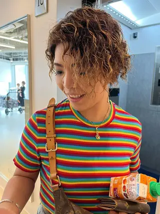 ショート パーマ 【代表】 辻龍樹のヘアスタイル