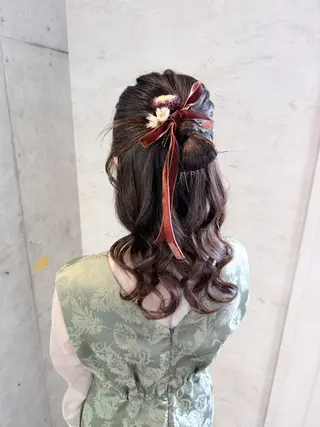 ヘアアレンジ 🎀ヘアセット/艶髪 /はやしほのか🎀のヘアスタイル